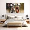 The Castle Decor Japanese Art Wall Painting Wooden Framed Digital Painting 27x48 Inch