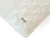 Archer Natural Cotton Knitted Cushion Cover 16X16 Inches