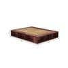 Unicorn Sheesham Wood Queen Size Bed Box Storage Storage Provincial Teak Finish (60 x 78 inches)