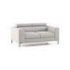 Chelsea 2 Seater Fabric Sofa (Vapour Grey)
