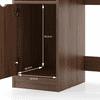 Bond Engineered Wood Study Table in Classic Walnut Finish