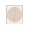 Nextstep Circular Grooving Shoe Rack Maple Finish