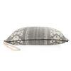 Aztec Printed Knife Edge Cotton Pets Bed in Grey Colour