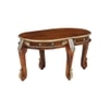 Zeevo Solid Wood Coffee Table In Teak Finish