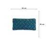 Thames Blue Decorative Cushion Cover 12 x 20 Inches