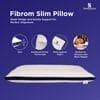 Pack of 1 Fibrom Slim Pillow