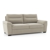 Adelaide Premium 3 Seater Fabric Sofa In Oyster Beige