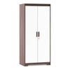 Miller 2 Door Wardrobe With Lock in Two Tone Finish