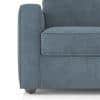 Apollo Compact Fabric Sofa (Colour : Ocean Weave, Seating Capacity : 1 Seater, Cushion Type : Soft, Back Type : Regular Back)