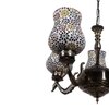 Devansh Black Wall Mounted Lamp With Black Cotton Shade