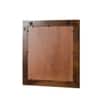 ONA Solid Wood Wall Mirror In Provincial Teak Finish