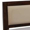 Mapleton Solid Wood Queen  Size Upholstered Bed With Hydraulic Storage (Provincial Teak Finish)
