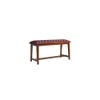 Galene Solid Wood Bench In Provincial Teak Finish