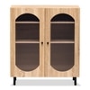 Stellar Multipurpose Storage Cabinet (Medium Size, Oak)