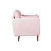 Arihana Fabric Arm Chair in Pink Color