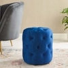 Amanda Pouffe in Navy Blue Colour