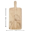 Ireka Home Cutopia Mango Wood Chopping Board with Etching – Cutting Board