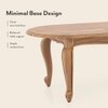 Taahira Coffee Table Natural Teak Finish