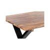 Rosslyn Sheesham Wood Mid Century 4 Seater Dining Table Set With Teak