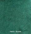 Azriah Boucle Fabric Accent Chair in Green