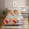 Multicolor Floral 210 TC Mix Cotton Flat Single Bed Size Bedsheet With 2 Pillow Cover From Threads
