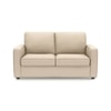 Apollo 2 Fabric Seater Sofa in Pearl Colour