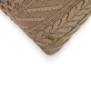 Kennedy Dove Beige Decorative Cushion Cover 16 x 16 Inches