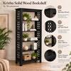 Arcade Sheesham Wood Book Shelves  In Walnut  Finish