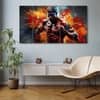 The Castle Decor Sports Art Wall Painting Wooden Framed Digital Painting 27x48 Inch (Style 9)