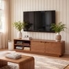 Zephyr Small TV Unit Finish - Amber Walnut