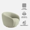 Elegantensemble Wood 1 Seater With Upholstery Non Storage Sofa In Beige Colour