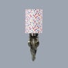Devansh Metal Electric Wall Light in Antique Gold Colour with Multi Shade Count of 1 Light