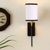 Devansh Metal Electric Wall Light in Black Colour with Multi Shade Count of 1 Light