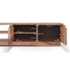 Zephyr Solid Wood TV Unit in Teak Finish