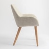 Ashford Solid Wood Dining Chair in Beige Colour