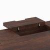 Angelou Solid Wood Study Table in Walnut Finish