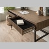 Scandinavian Hamilton Writing Desk Walnut Finish
