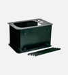 Metal Side Table in Green Colour