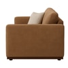 Mellow 3 Seater Sofa In Soft Fabric Brown Color