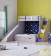 Sleep N SlideBunk Bed 6X5 Drawers On Wheels In Grey Colour59