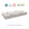 Beetle Plus with 36 YEARS OF TRUST 4 Inch Single Size Bonded Foam Mattress(78X42 Inches), Double-Sided PU Foam Quilt  Durable & Lightweight