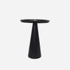 Metalsmith Metal Side Table in Black Finish
