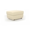 Apollo Compact Sofa (Colour : Cream, Cushion : Hard, Seating Capacity : Right Aligned 3 Seater + Right Aligned Chaise + Ottoman)