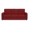 Apollo Compact Sofa Set (Colour : Salsa Red, Cushion : Hard, Back Type : High Back, Seater : 3+2+1)