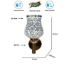 Devansh Metal Electric Wall Light in Gold Colour with Multi Shade Count of 1 Light