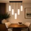 Devansh Solid Wood Electric Wall Light in Brown Colour with Multi Shade Count of 1 Light