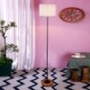 Eve Multicolour Cotton Shade Floor Lamp