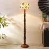 Devansh Wooden Floor Lamp