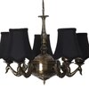 Devansh Gold Wall Mounted Lamp With Beige Jute Shade