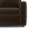 Apollo Compact Sofa (Colour : Dark Earth, Cushion : Hard, Back Type : High Back, Seating Capacity : Left Aligned 2 Seater + Left Aligned Chaise)